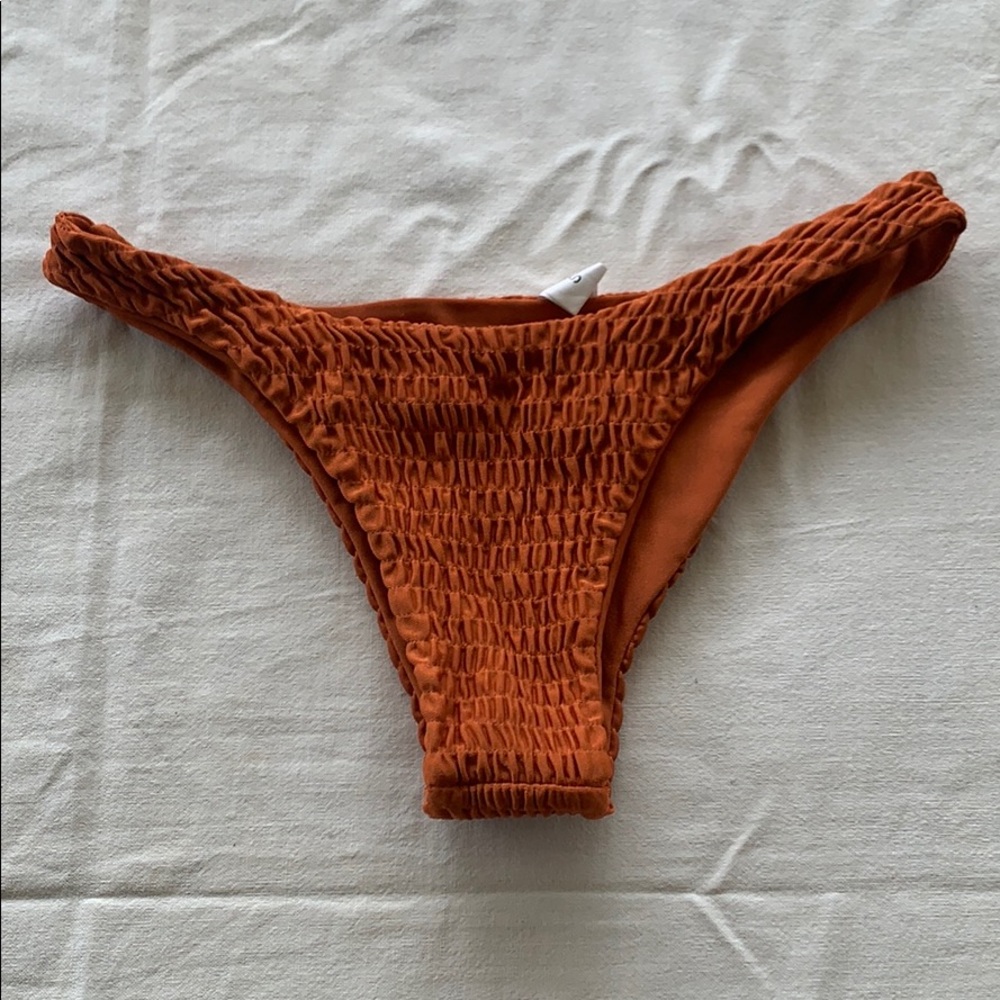 Amber Scrunched Cheeky Bikini Bottom